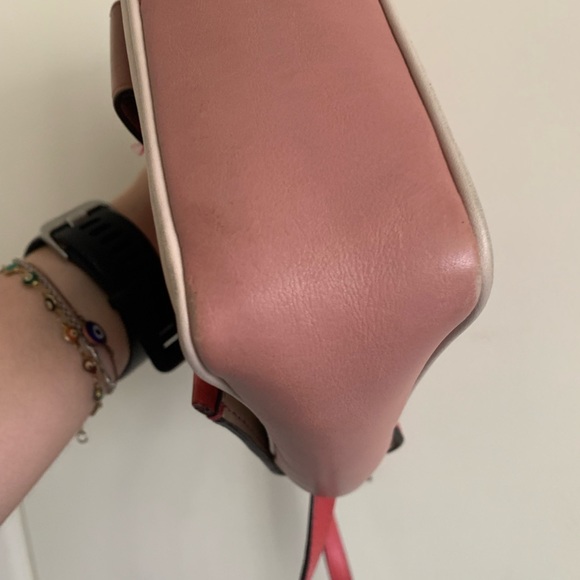 Reed Krakoff leather Crossbody Bag Neutrals & Pink Leather - Picture 6 of 11
